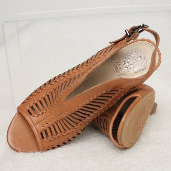 NEW Vince Camuto Earinan Woven Stack Casual Shoe 7.5/38 - Picture 4 of 6